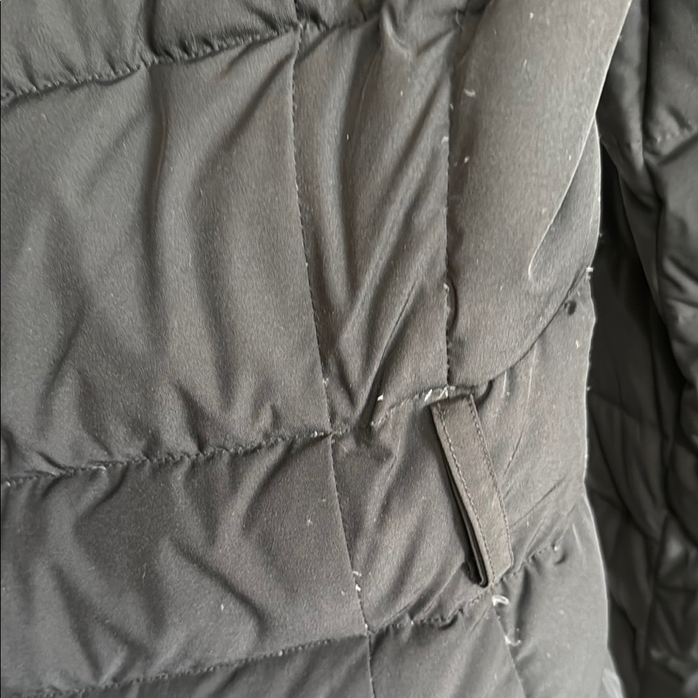 Add Down Black Quilted Jacket - Picture 5 of 7
